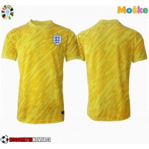 Moške Nogometnih dresov Anglija Vratar Gostujoči EP 2024 Kratki rokavi